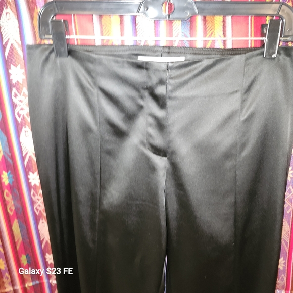 St. John Evening Satin Trousers - Picture 6 of 8